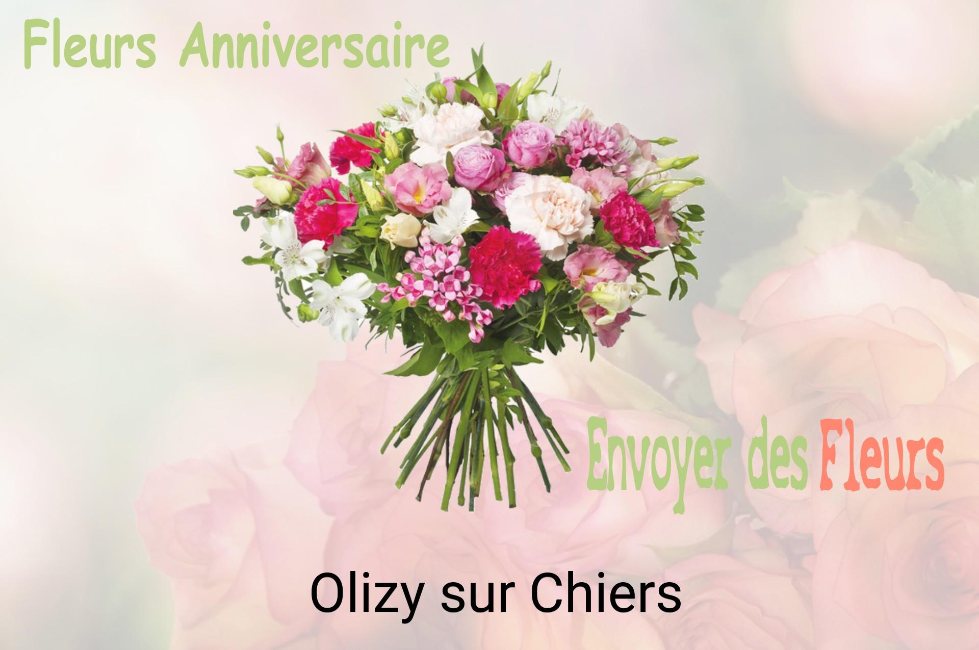 Bouquet de fleurs d’anniversaire livré à Olizy-sur-Chiers